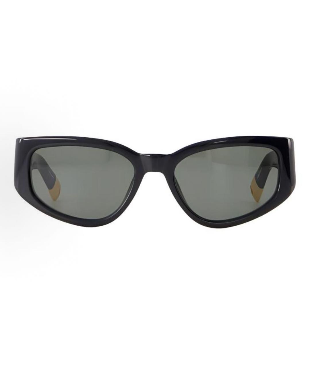 JACQUEMUS Черные пластиковые солнцезащитные очки, фото 3