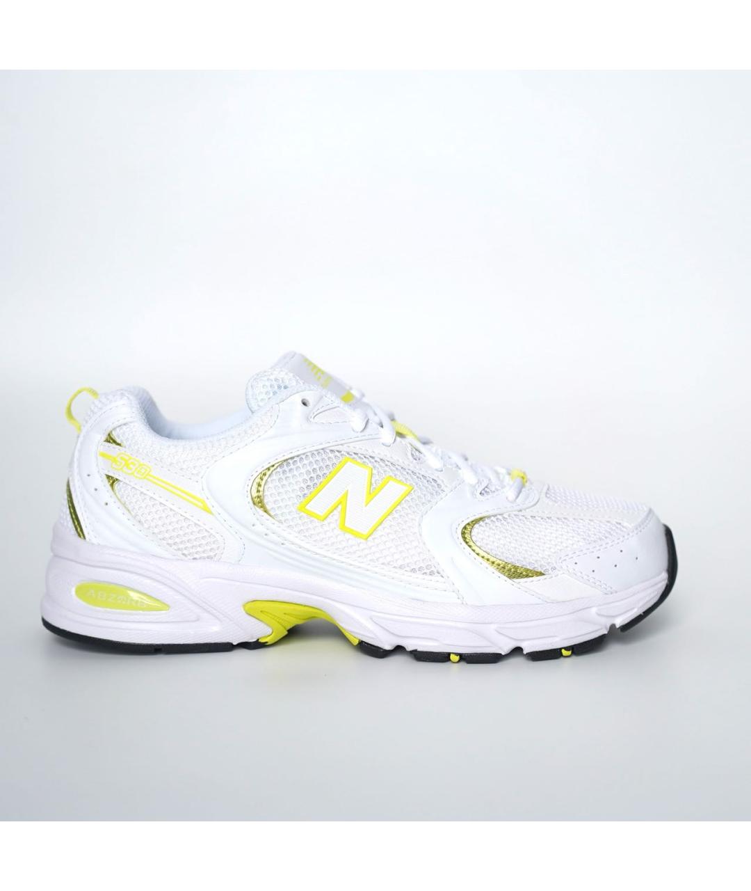 NEW BALANCE Белые текстильные низкие кроссовки / кеды, фото 9
