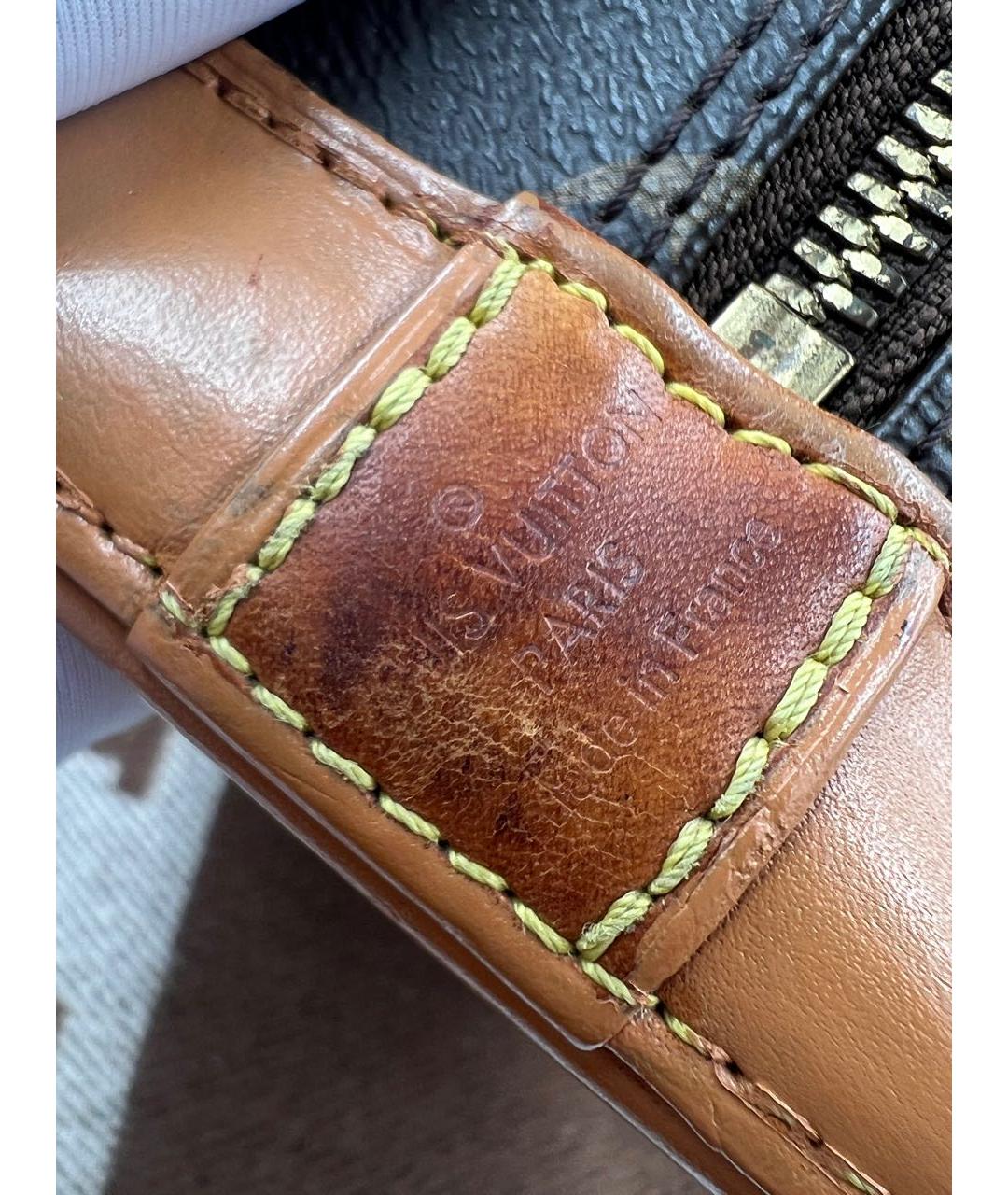 LOUIS VUITTON Коричневая сумка с короткими ручками, фото 8