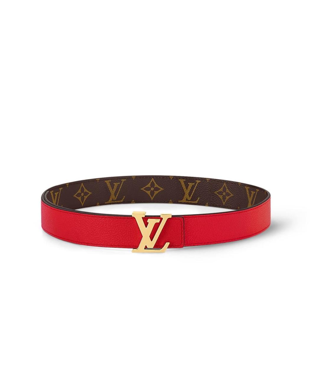 LOUIS VUITTON Коричневый ремень, фото 3