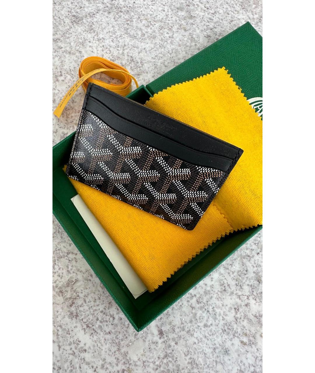 GOYARD Черный кардхолдер, фото 4