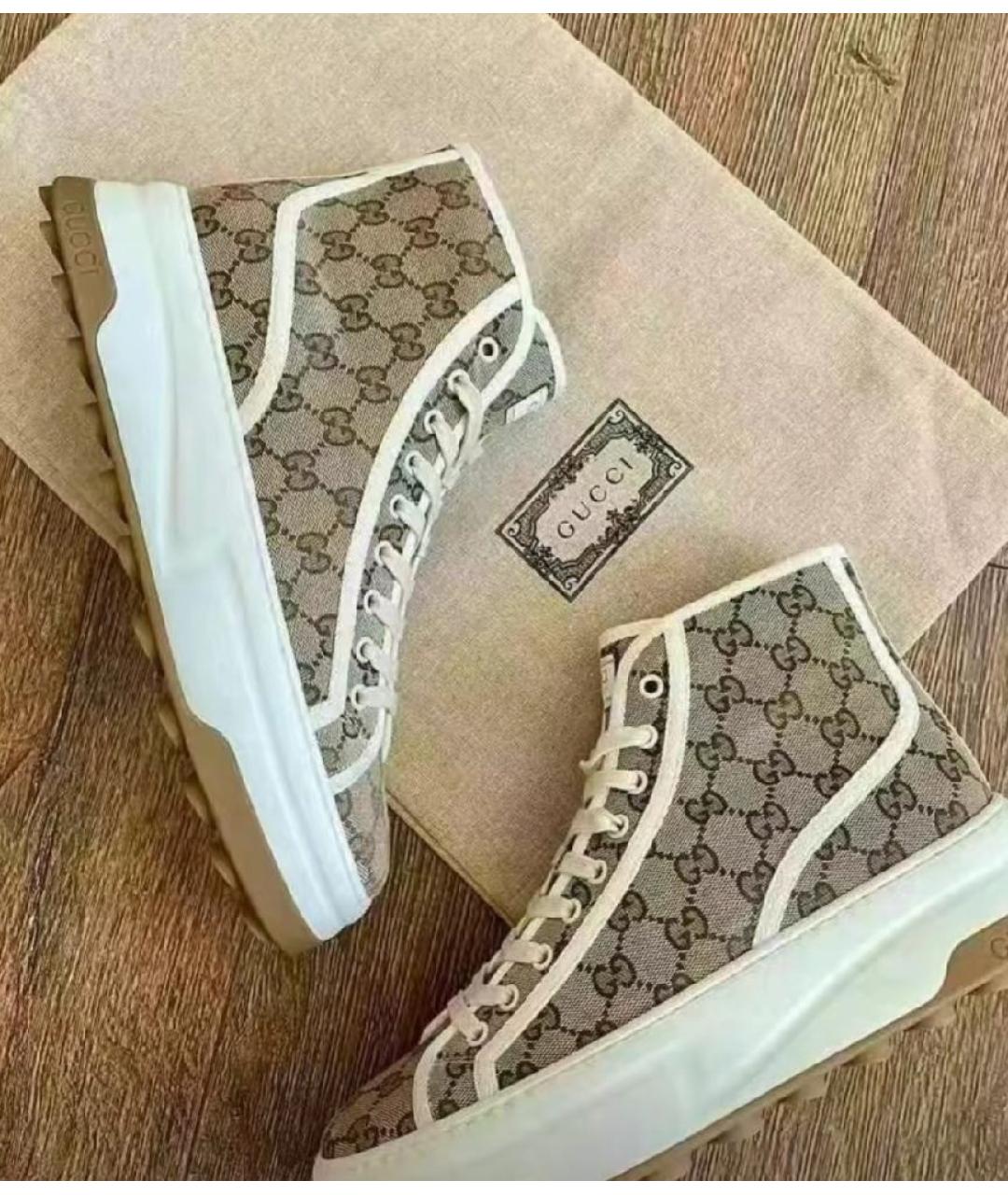 GUCCI Высокие кроссовки / кеды, фото 6