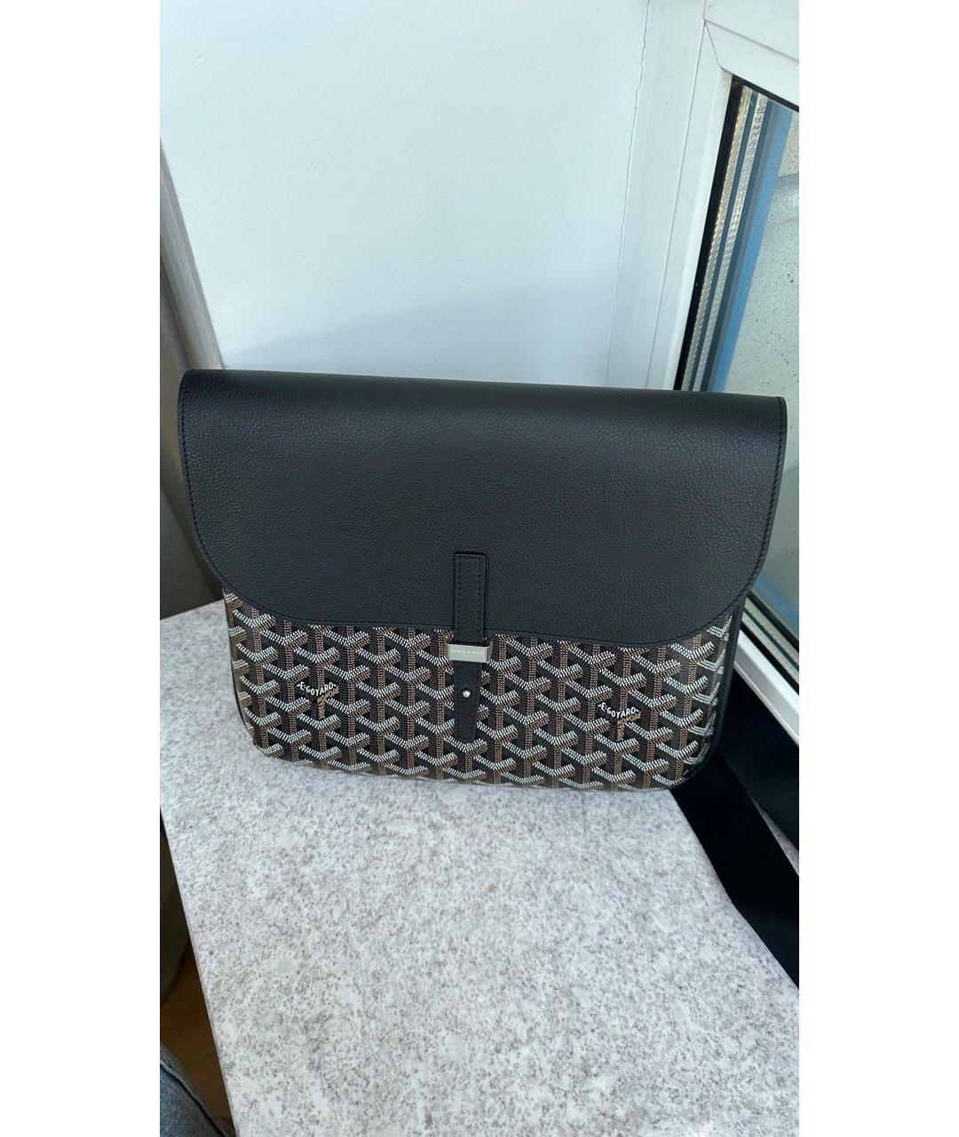 GOYARD Черная сумка на плечо, фото 6
