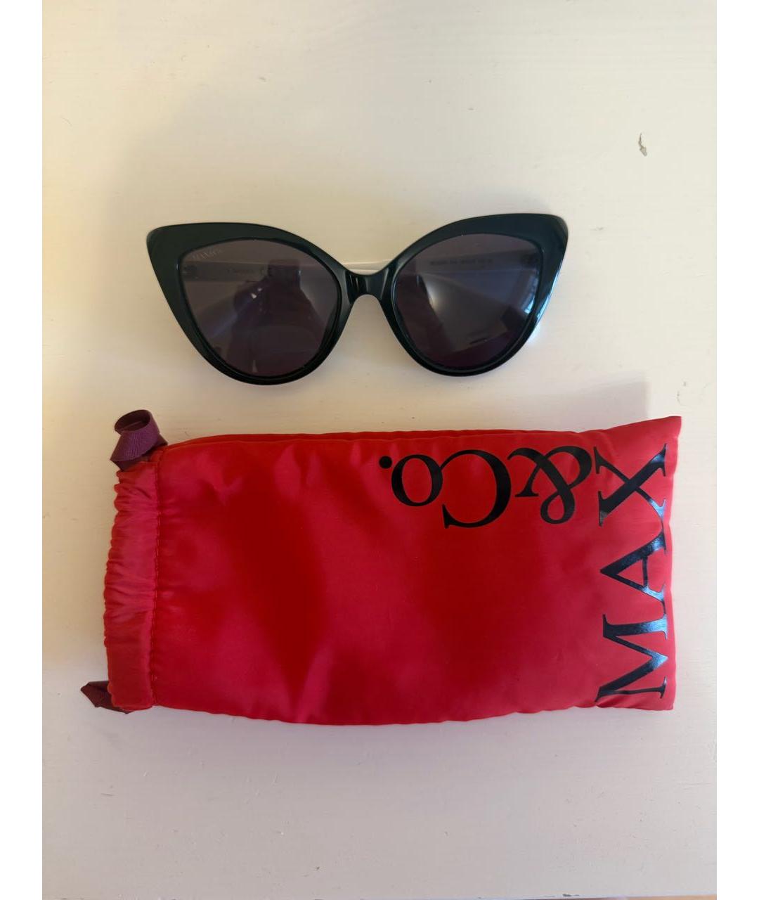 MAX&CO Черные пластиковые солнцезащитные очки, фото 4