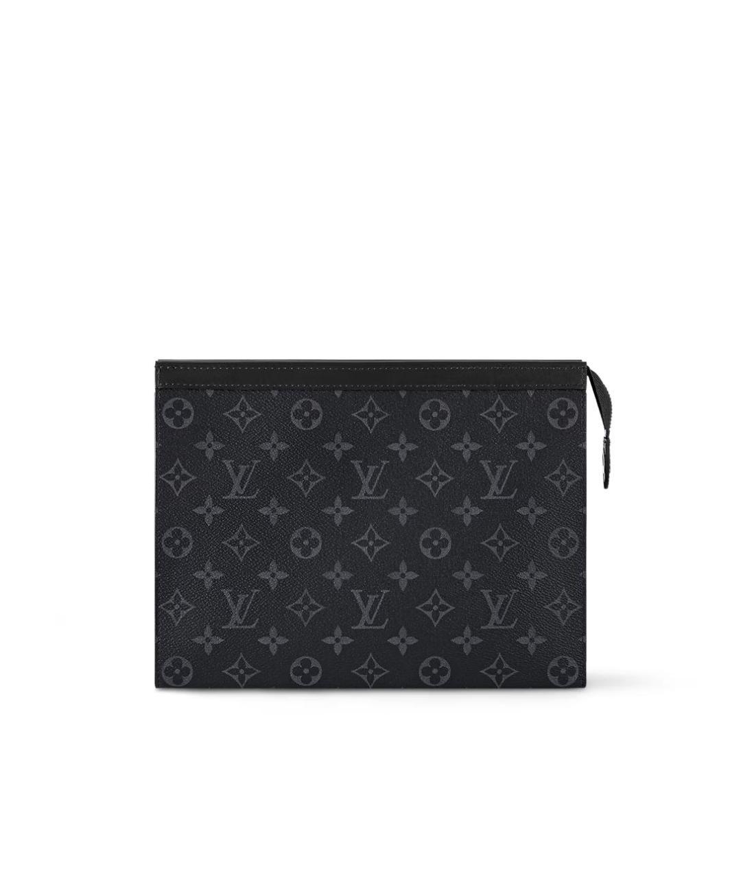 LOUIS VUITTON Черная барсетка, фото 1