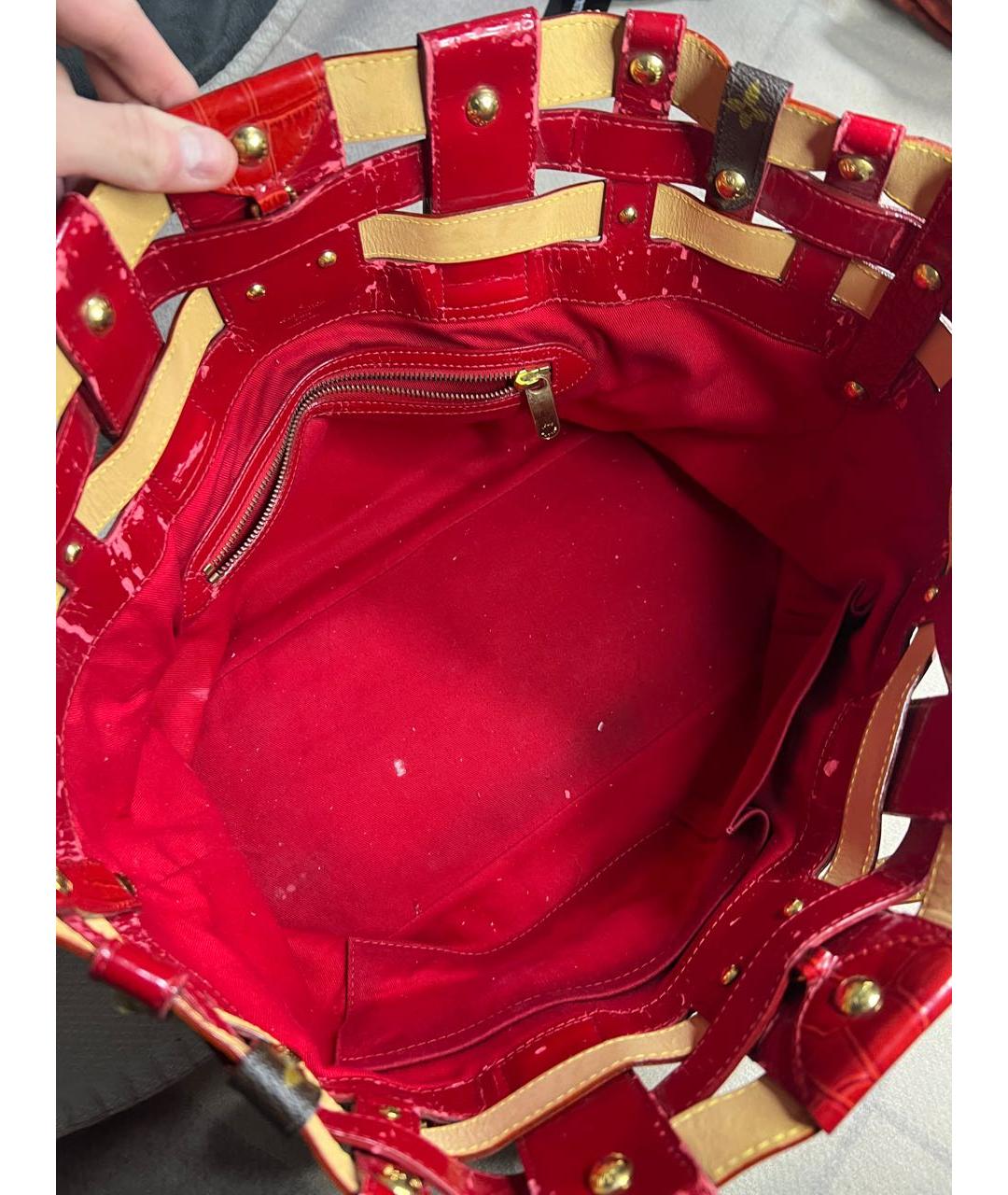 LOUIS VUITTON Коричневая сумка тоут, фото 5