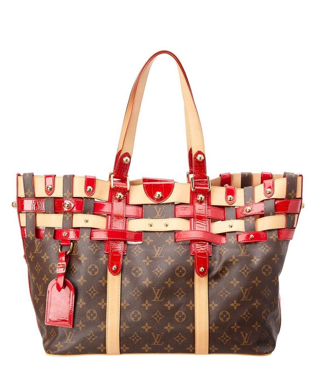 LOUIS VUITTON Коричневая сумка тоут, фото 1