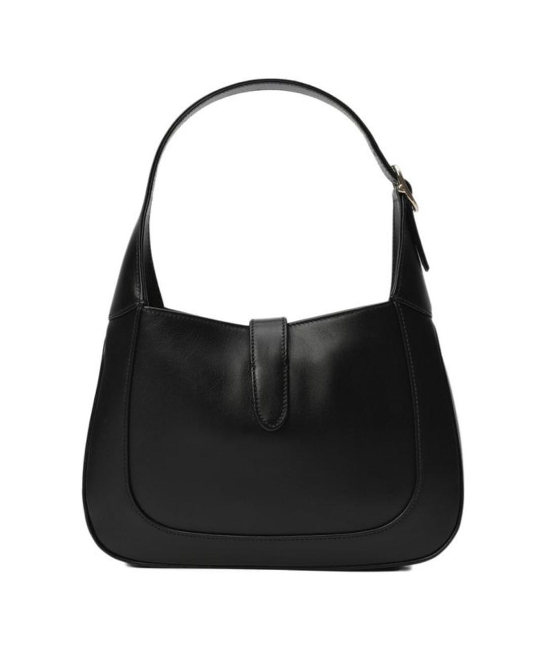 GUCCI Черная кожаная сумка с короткими ручками, фото 2