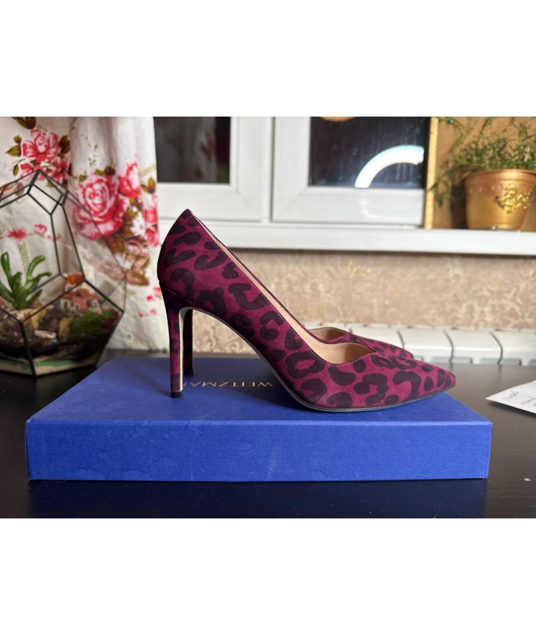 STUART WEITZMAN Замшевые туфли, фото 4