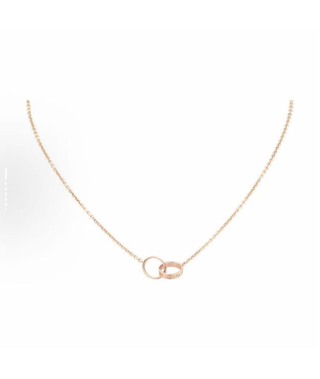CARTIER Золотая подвеска из розового золота, фото 2