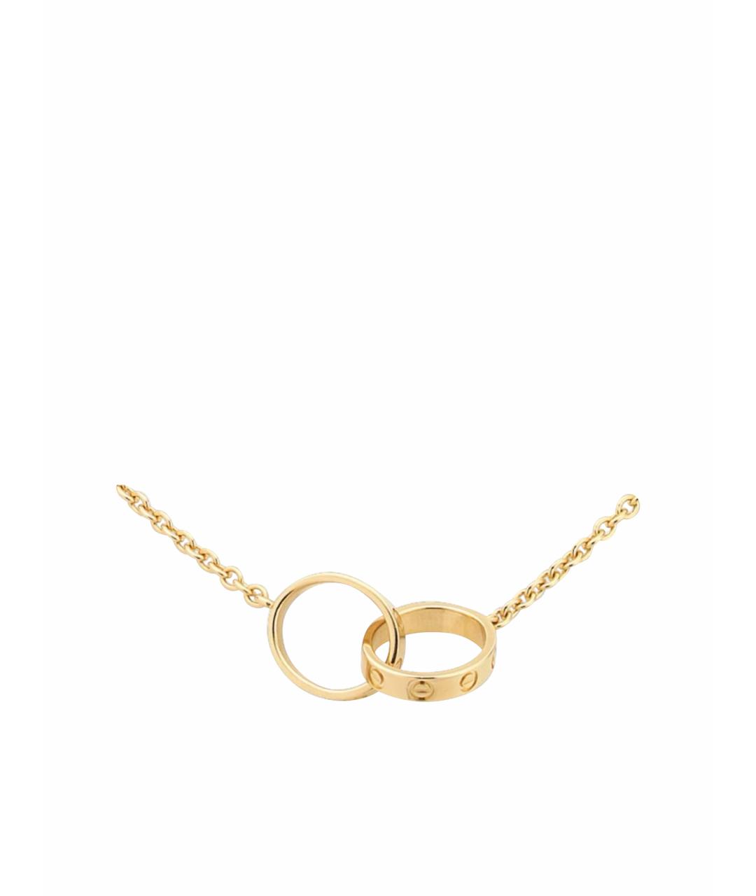 CARTIER Золотая подвеска из розового золота, фото 1