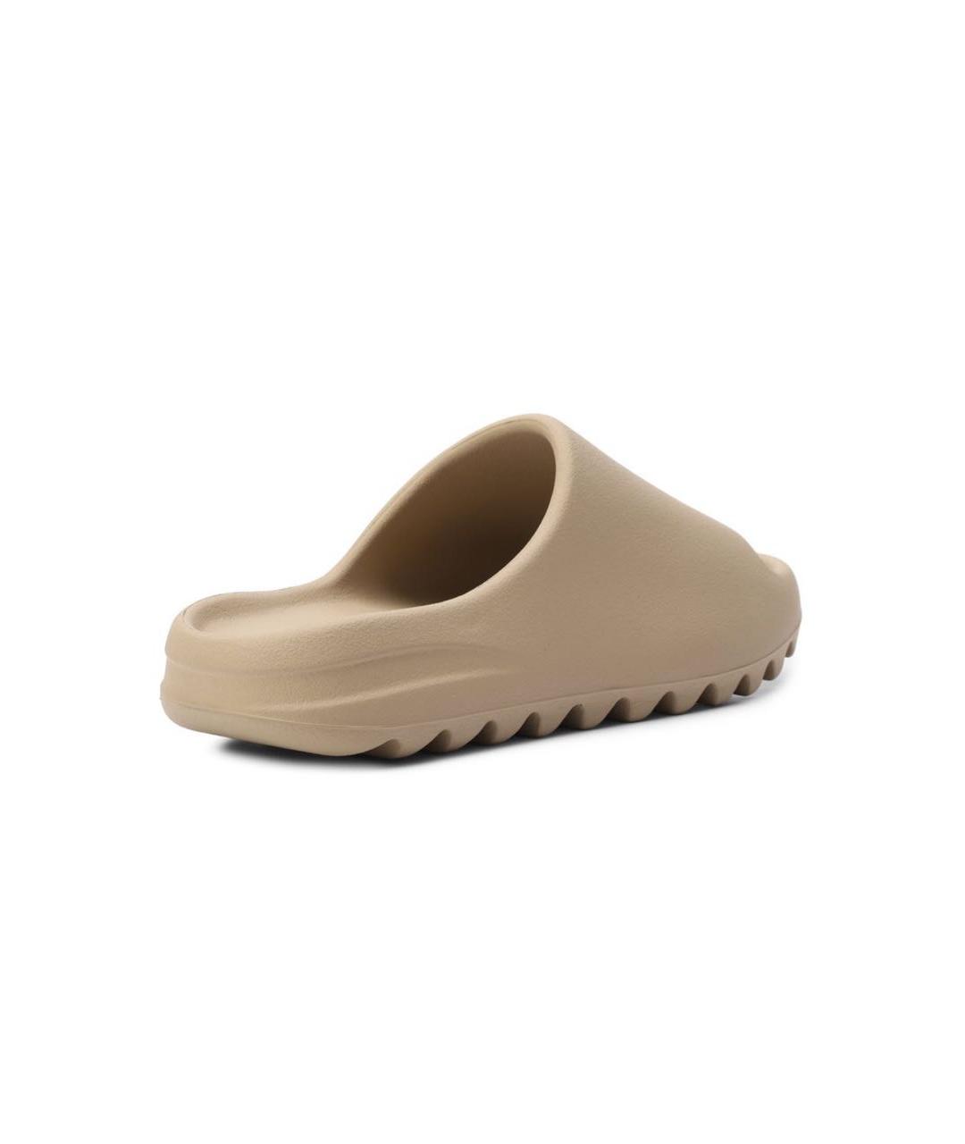 ADIDAS YEEZY Бежевые шлепанцы, фото 4