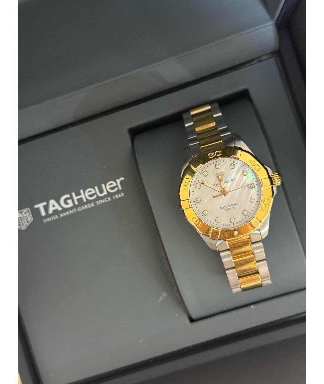 TAG HEUER Золотые часы из желтого золота, фото 2