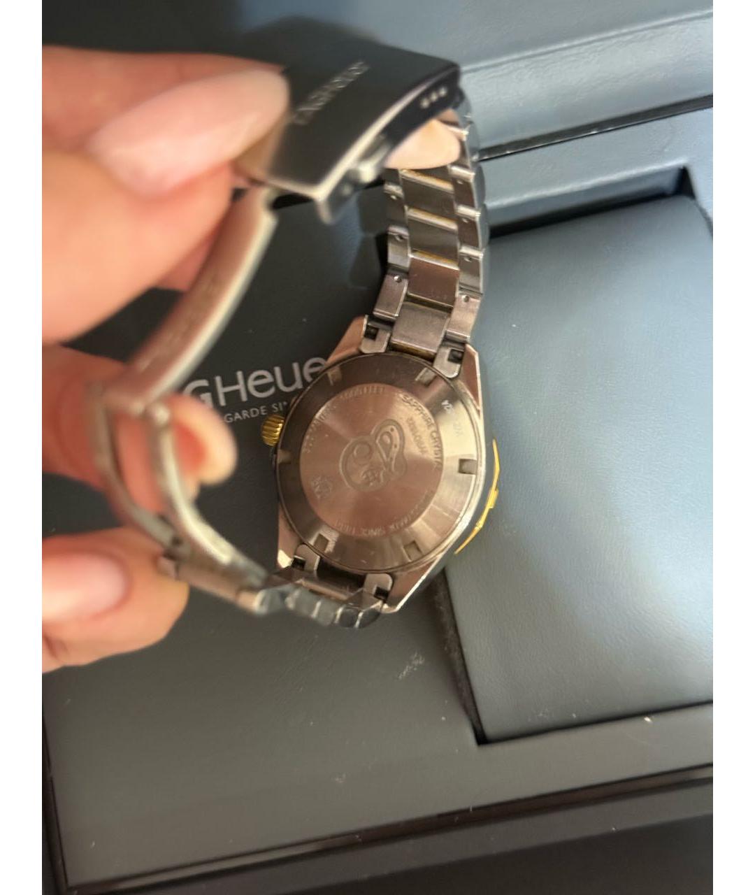 TAG HEUER Золотые часы из желтого золота, фото 3