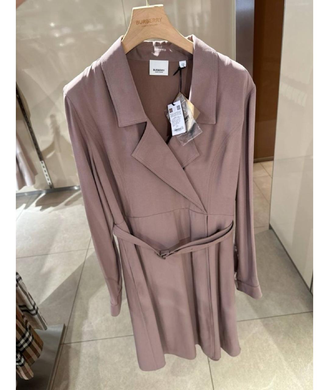 BURBERRY Вискозное повседневное платье, фото 5