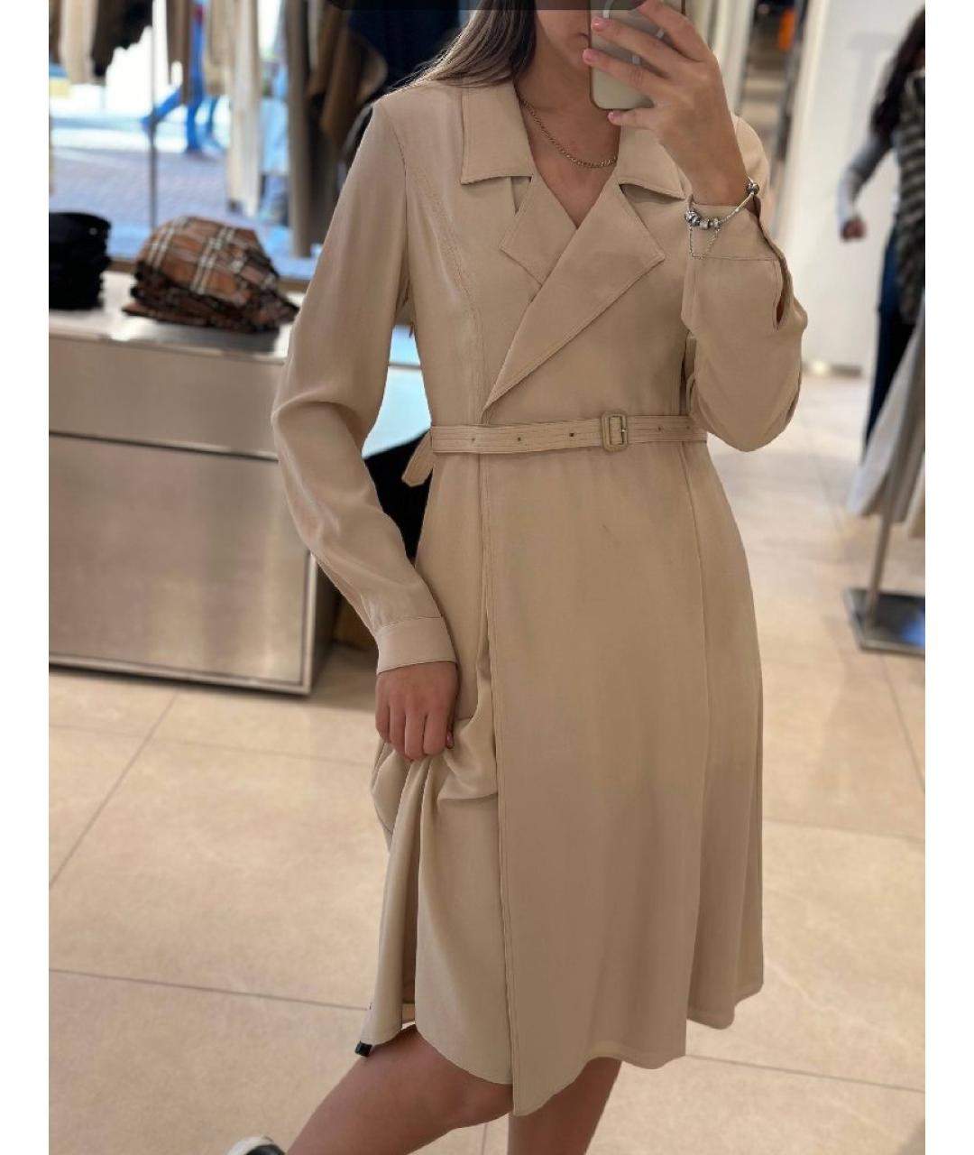 BURBERRY Вискозное повседневное платье, фото 5