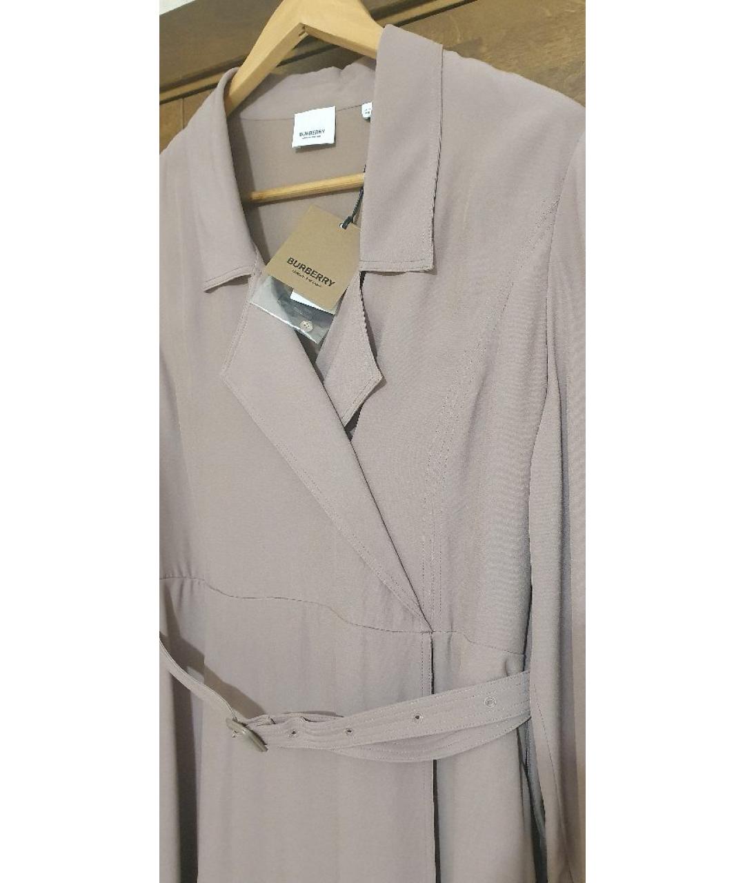 BURBERRY Вискозное повседневное платье, фото 3