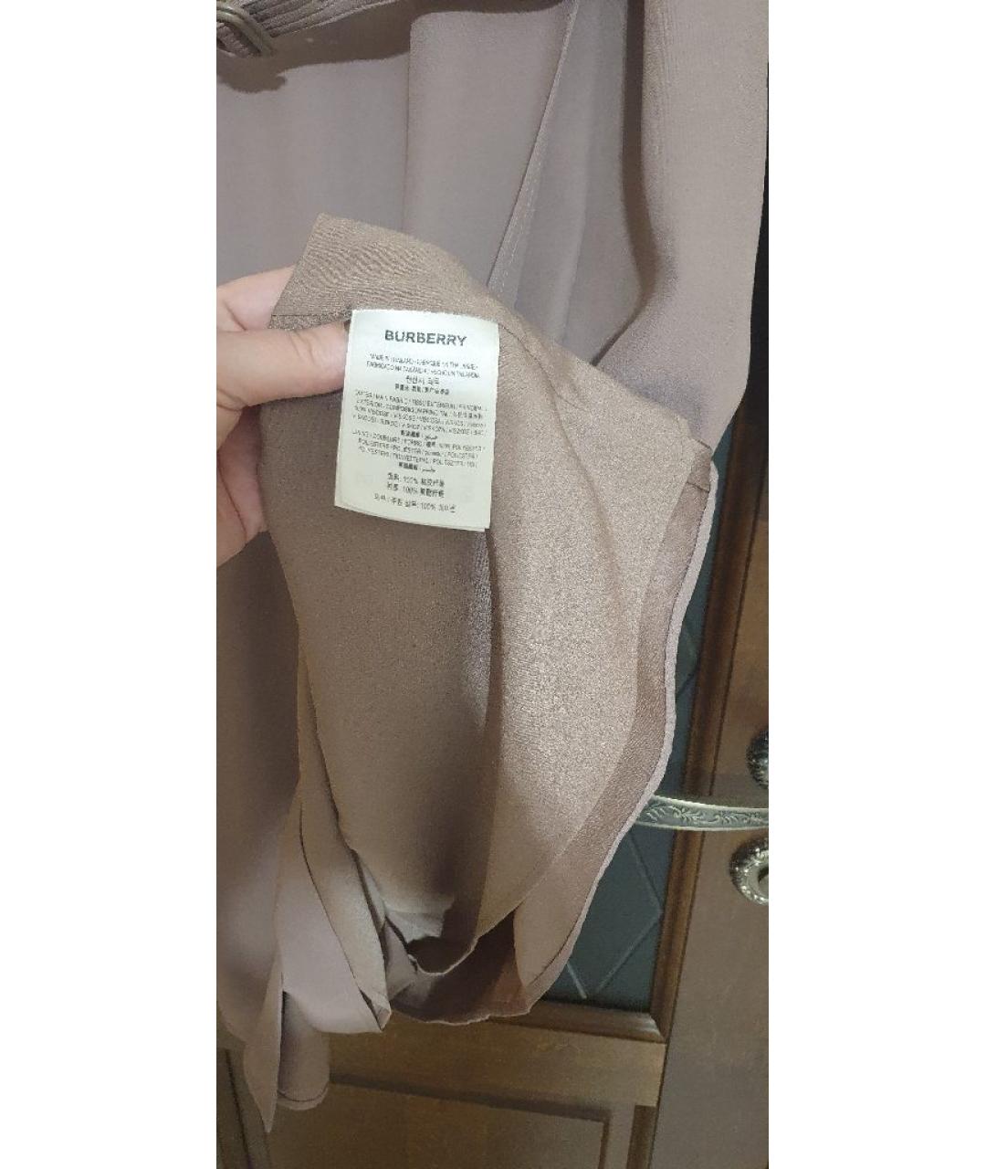 BURBERRY Вискозное повседневное платье, фото 7