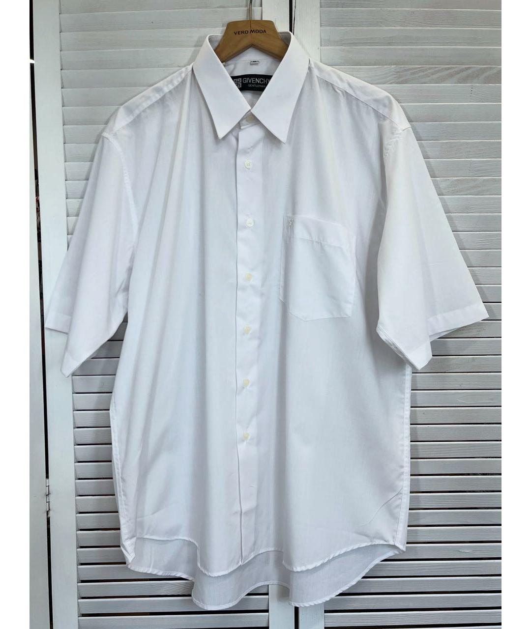 GIVENCHY Белая хлопковая классическая рубашка, фото 2