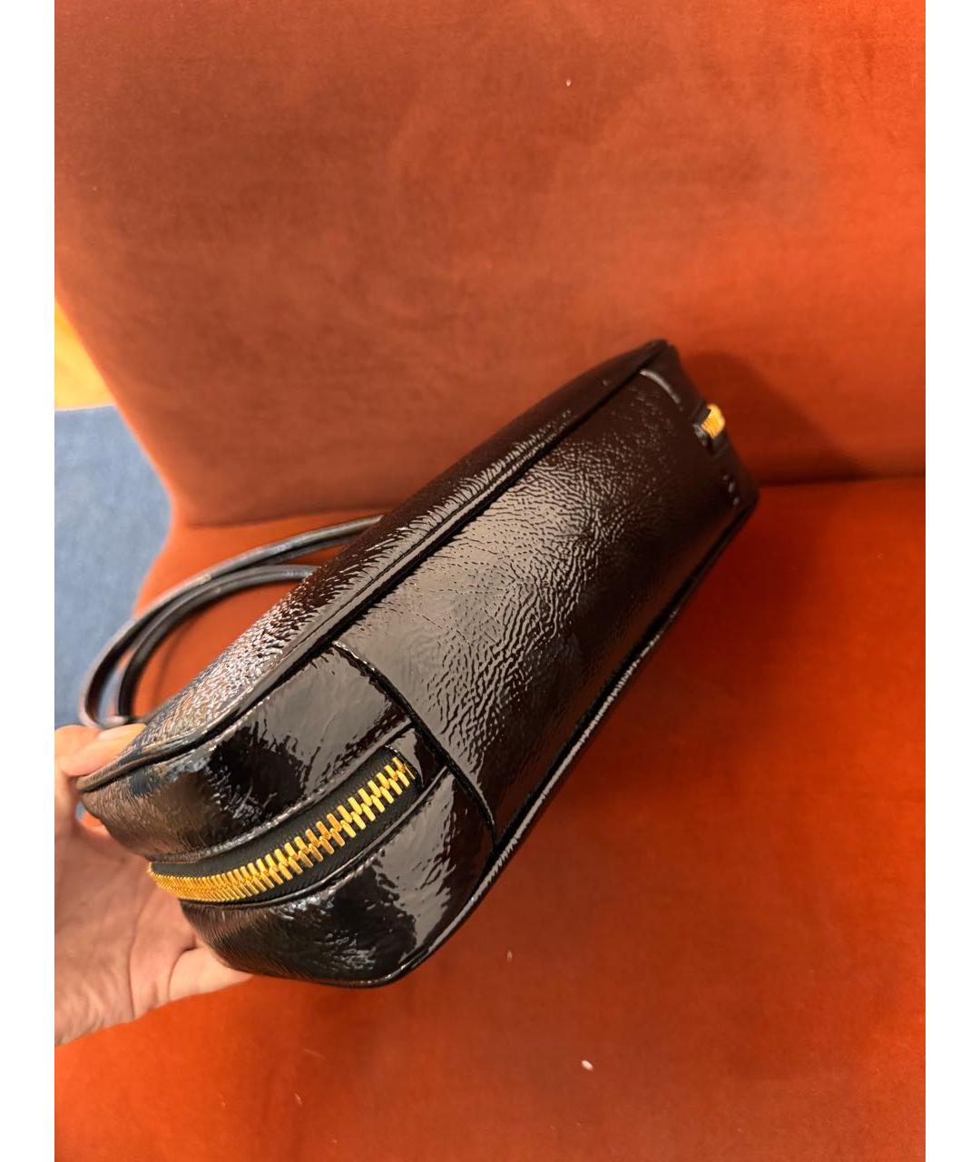 MIU MIU Черная кожаная сумка тоут, фото 5