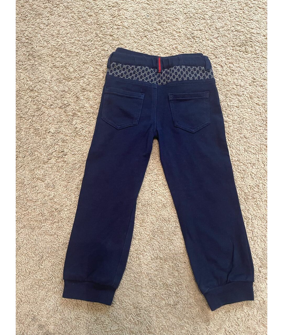 GUCCI Синие хлопковые брюки и шорты, фото 3