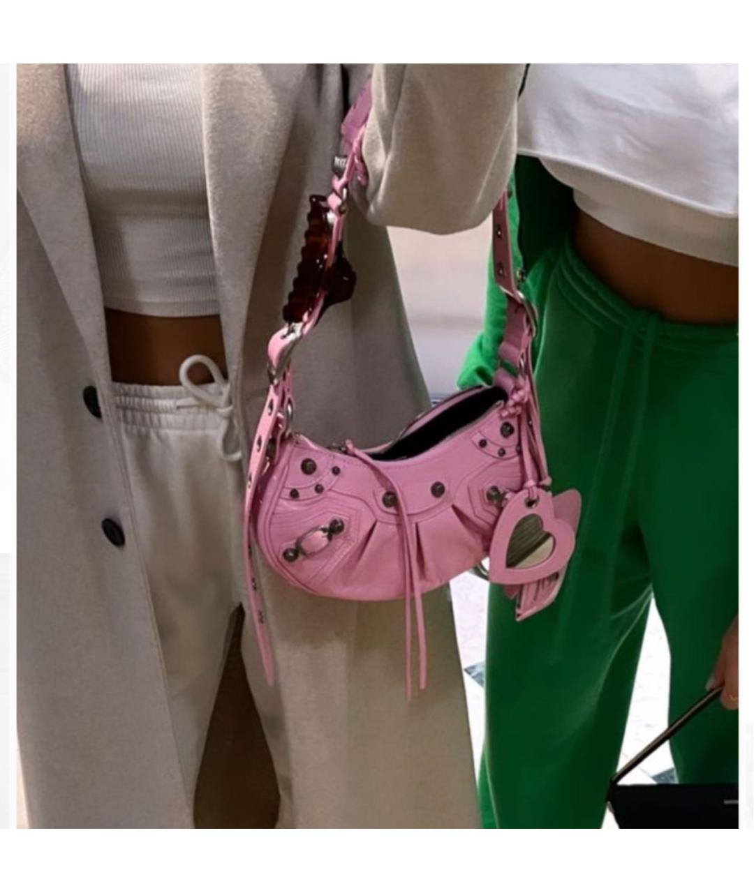 BALENCIAGA Розовая сумка через плечо, фото 2