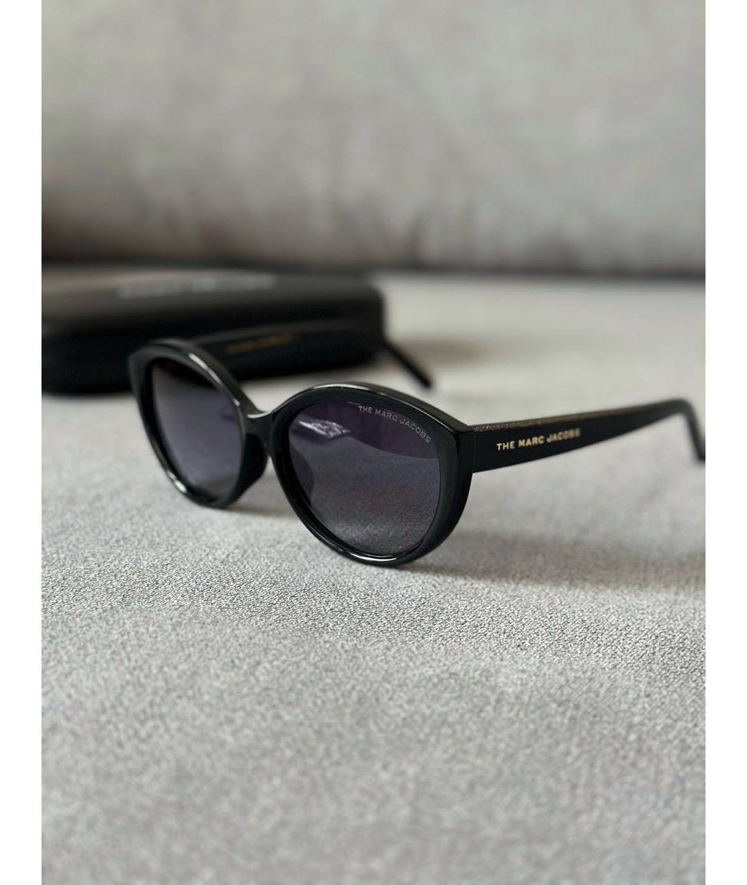 MARC BY MARC JACOBS Черные пластиковые солнцезащитные очки, фото 5