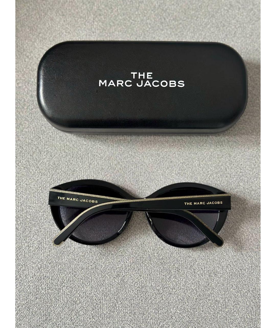 MARC BY MARC JACOBS Черные пластиковые солнцезащитные очки, фото 4