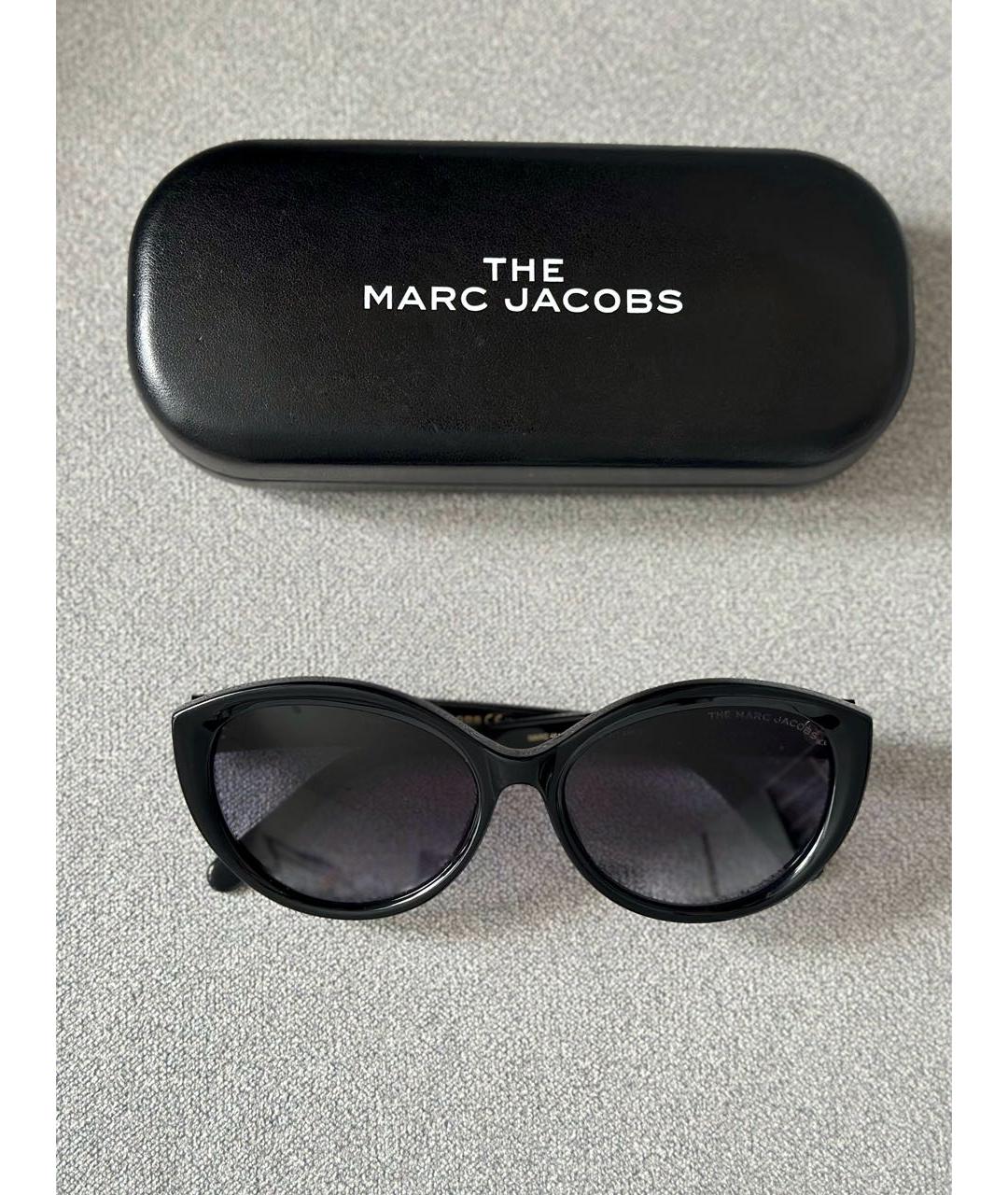 MARC BY MARC JACOBS Черные пластиковые солнцезащитные очки, фото 3