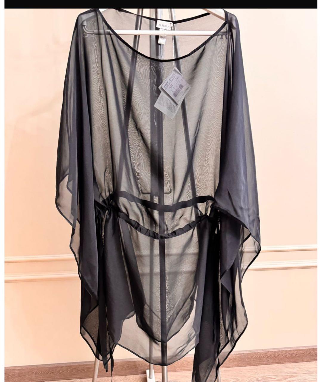 LA PERLA Черная туника, фото 8