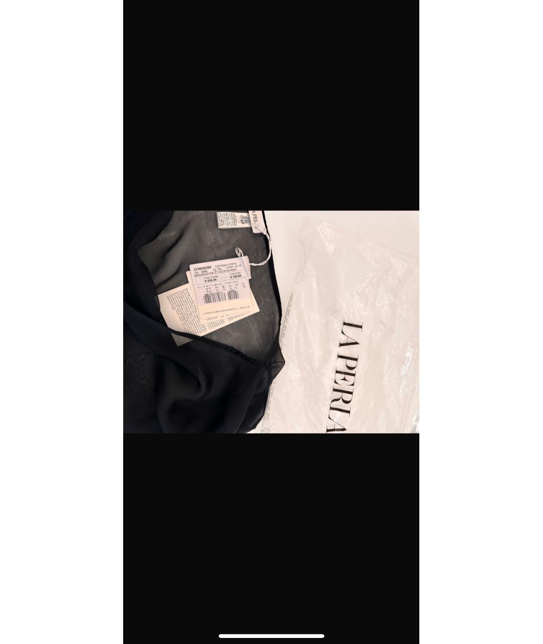 LA PERLA Черная туника, фото 6