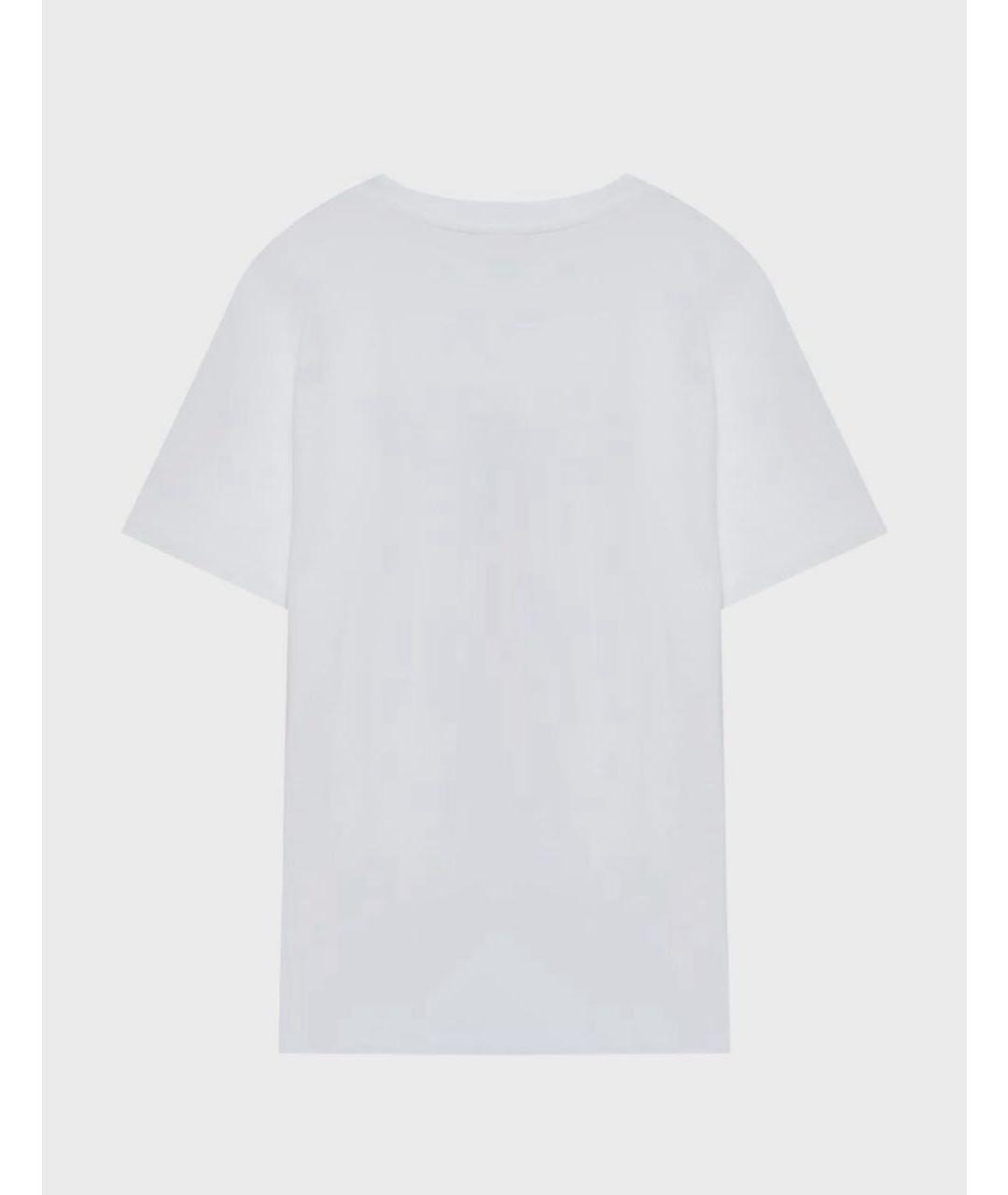 MM6 MAISON MARGIELA Белая хлопковая футболка, фото 2