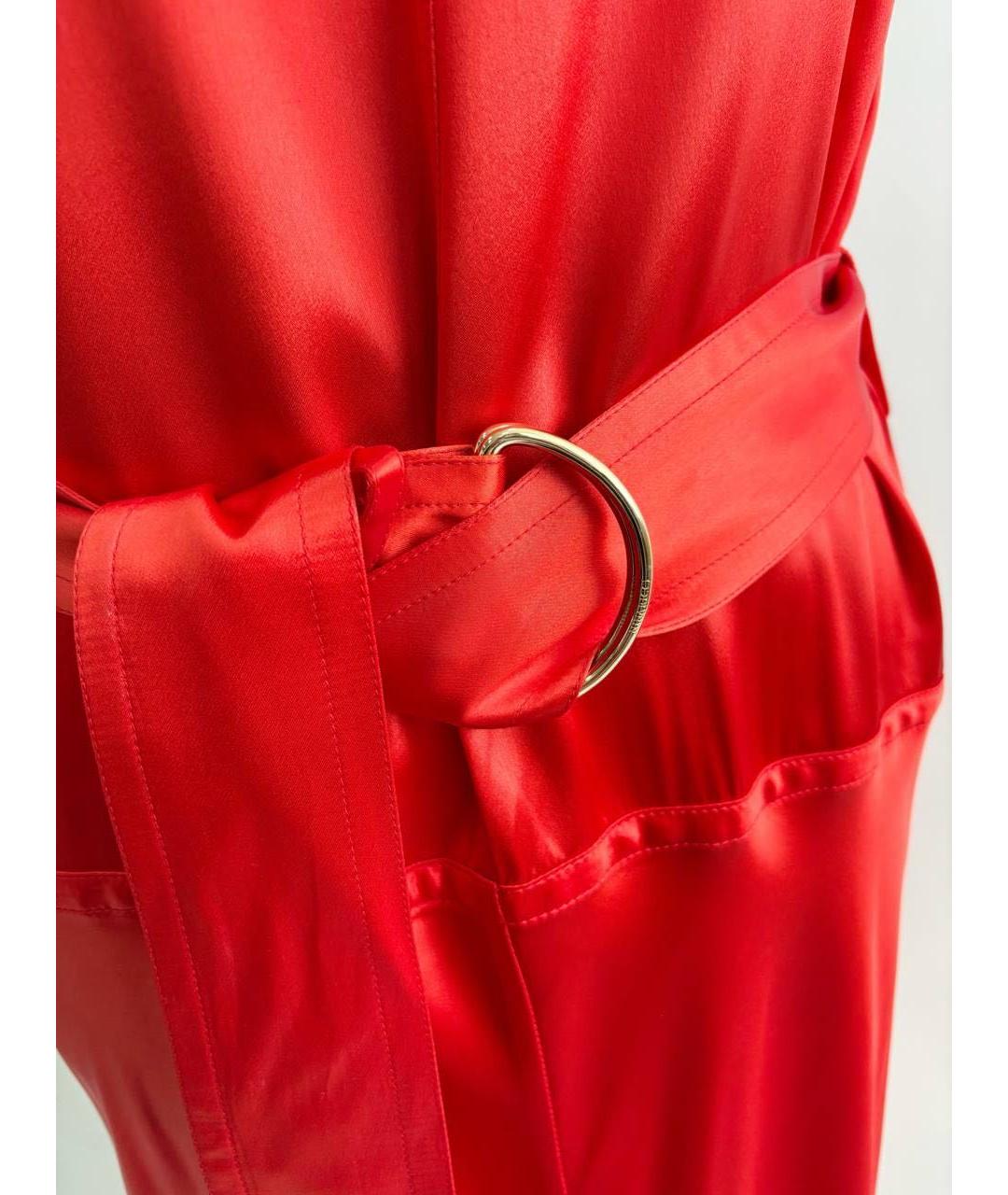 NINA RICCI Красное повседневное платье, фото 8