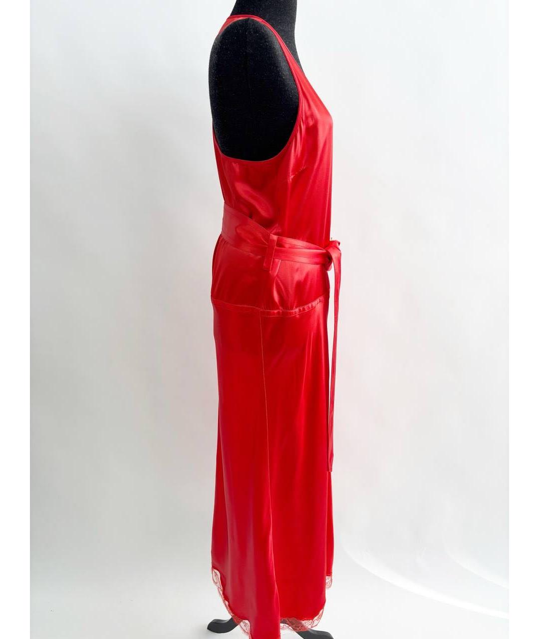 NINA RICCI Красное повседневное платье, фото 7