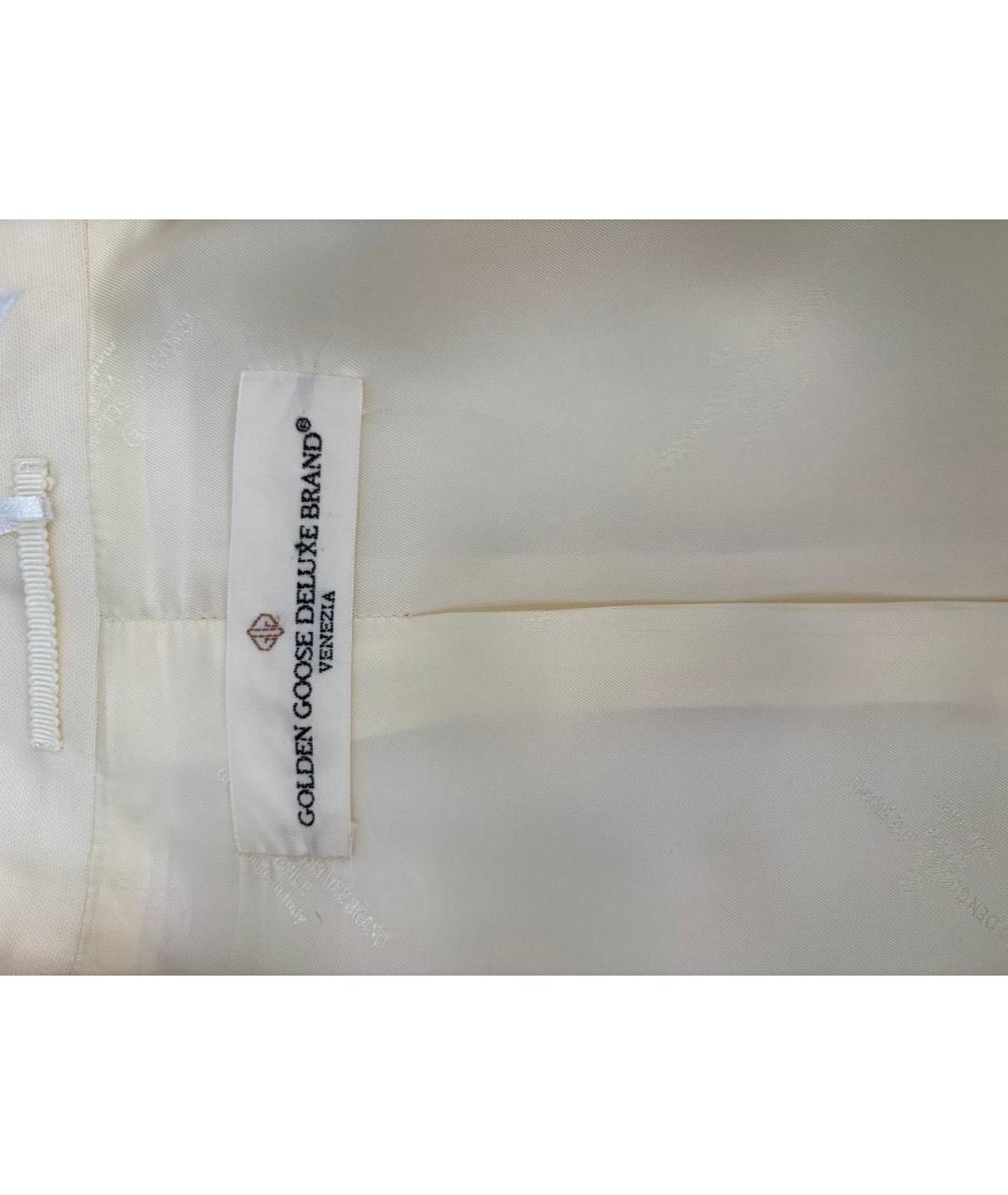 GOLDEN GOOSE DELUXE BRAND Белый жилет, фото 3