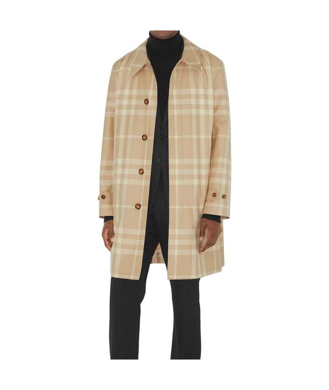 BURBERRY Бежевый тренч / плащ, фото 2