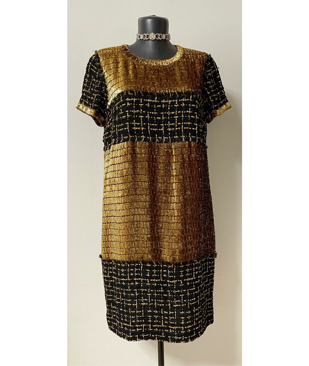 CHANEL Коричневое платье, фото 9