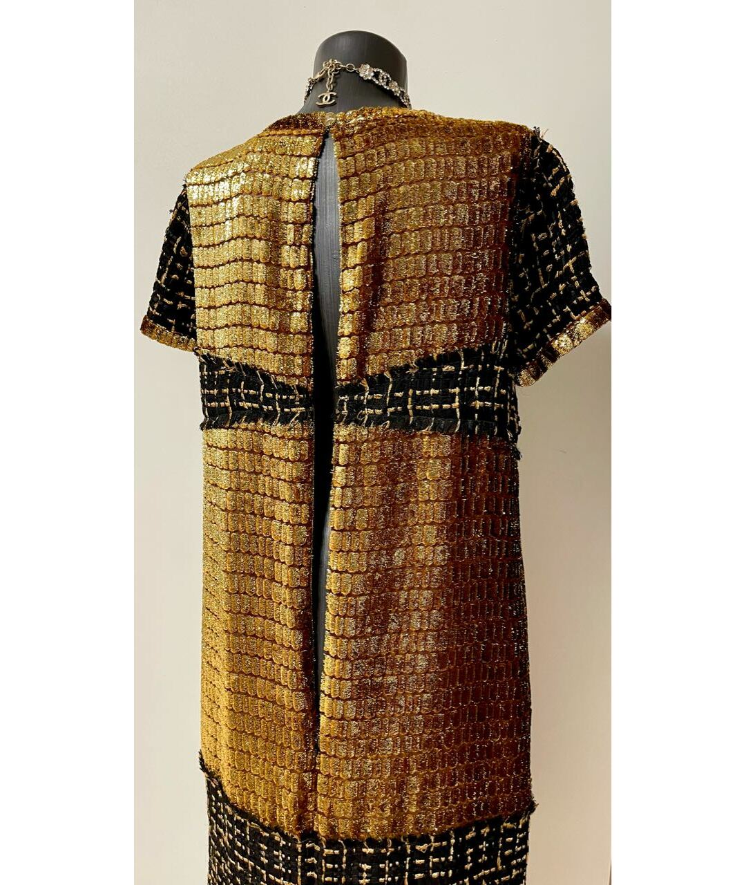 CHANEL Коричневое платье, фото 3