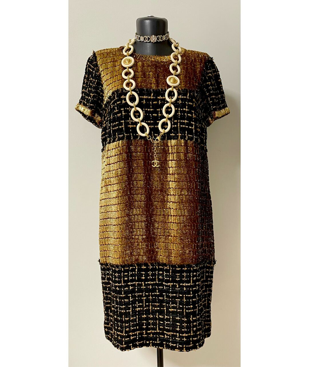 CHANEL Коричневое платье, фото 7