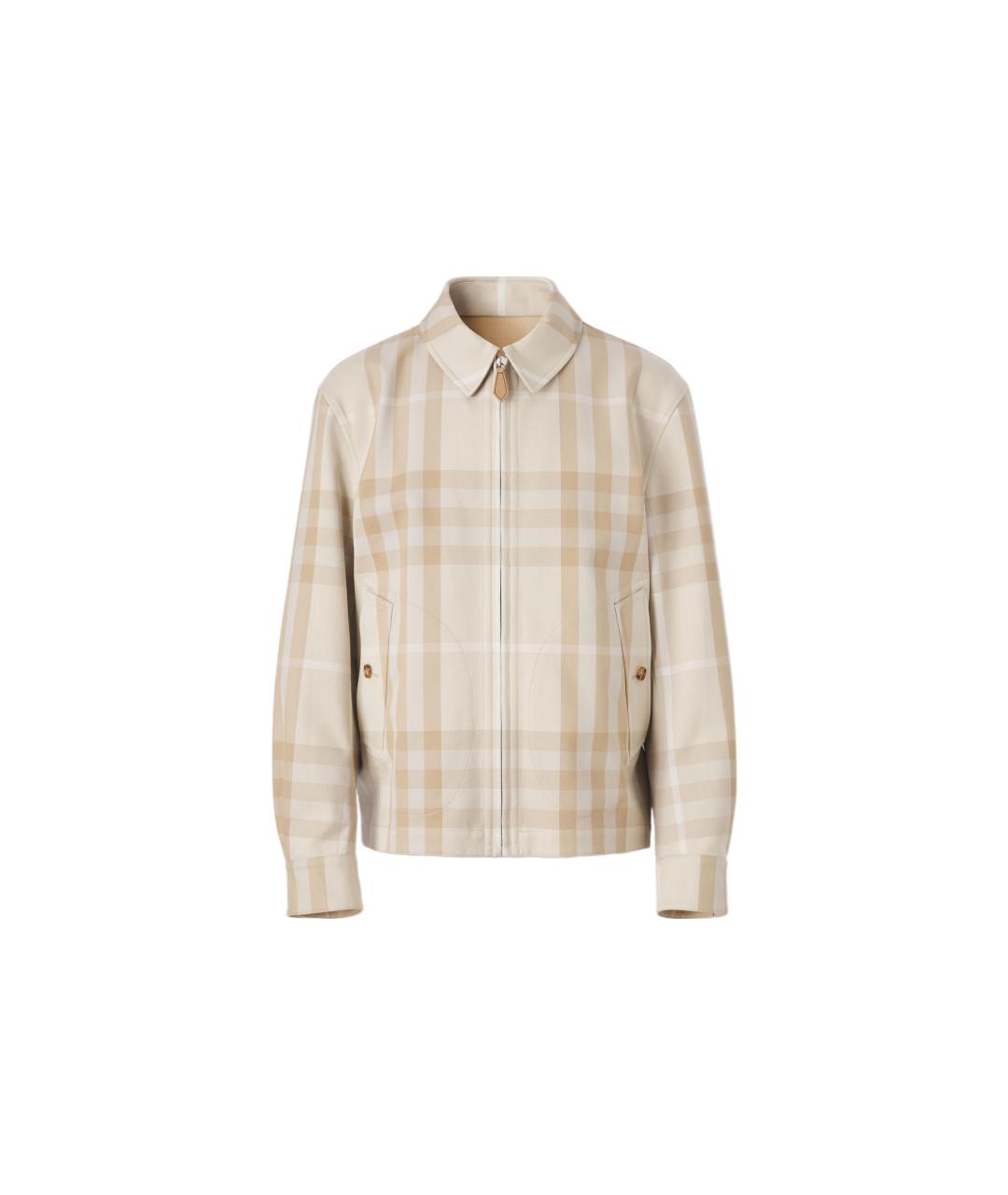 BURBERRY Бежевая куртка, фото 2