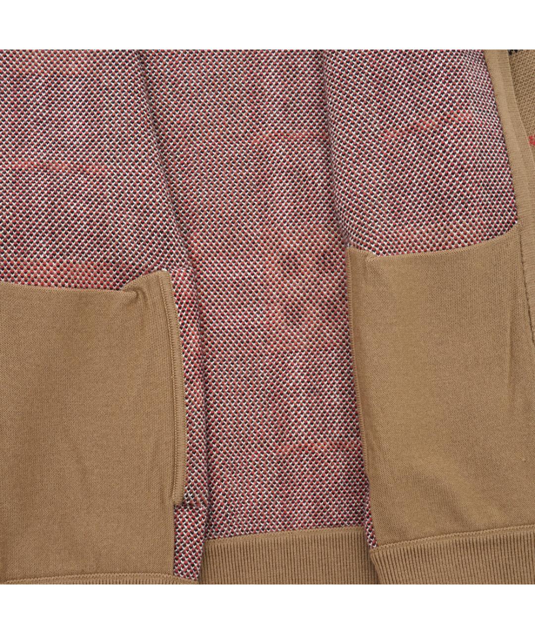 BURBERRY Бежевая шерстяная куртка, фото 4