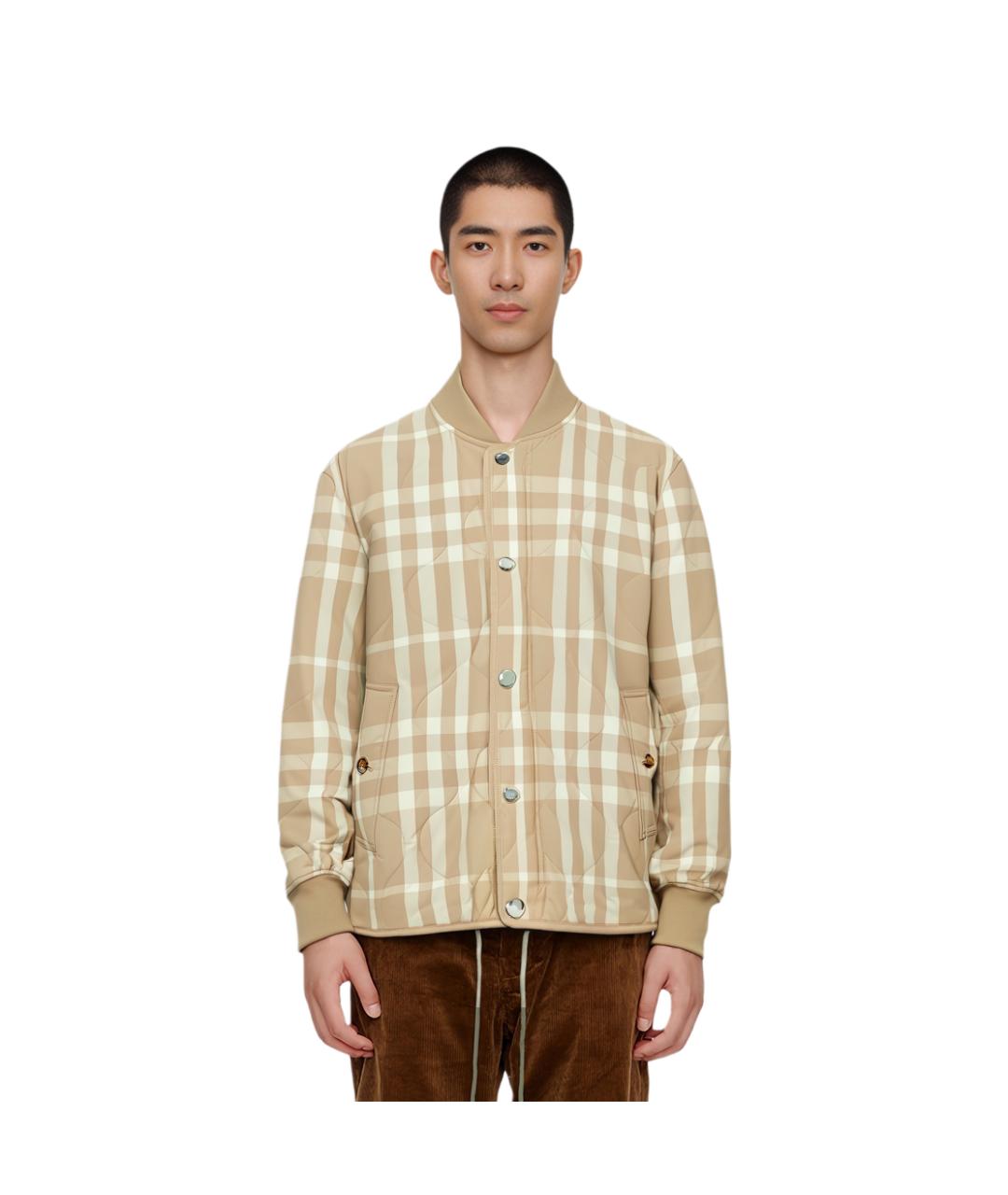 BURBERRY Бежевая куртка, фото 3