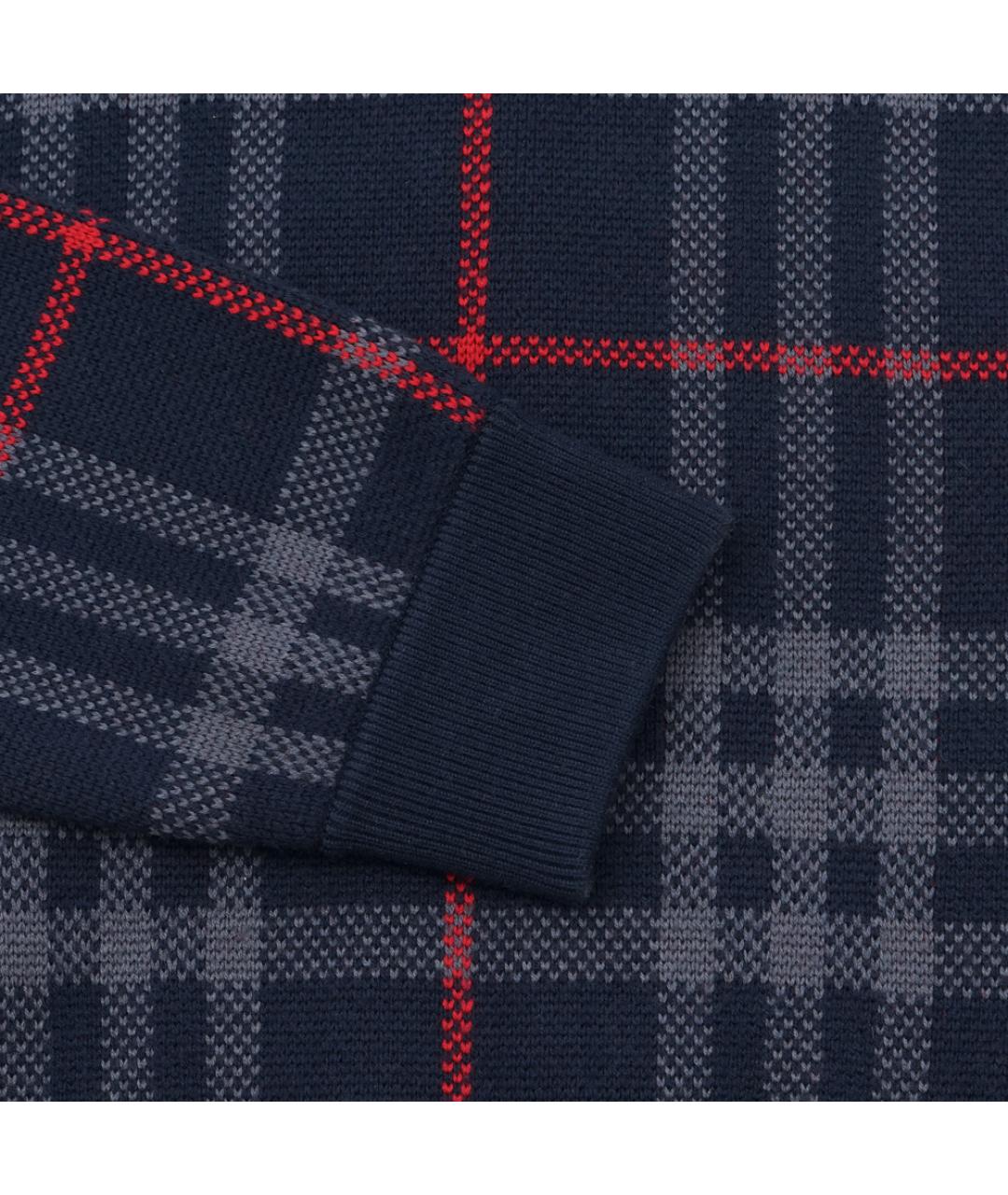 BURBERRY Темно-синяя шерстяная куртка, фото 6