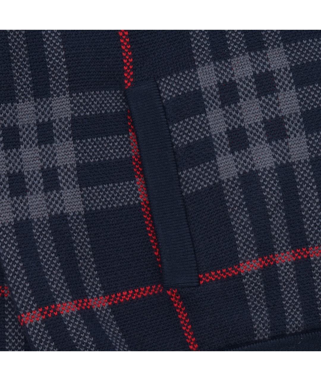BURBERRY Темно-синяя шерстяная куртка, фото 3
