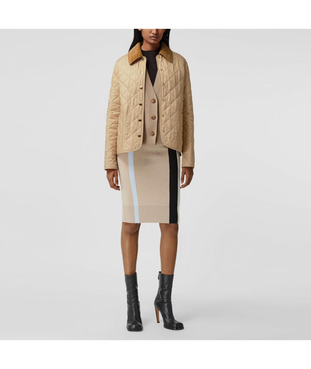 BURBERRY Бежевая куртка, фото 4