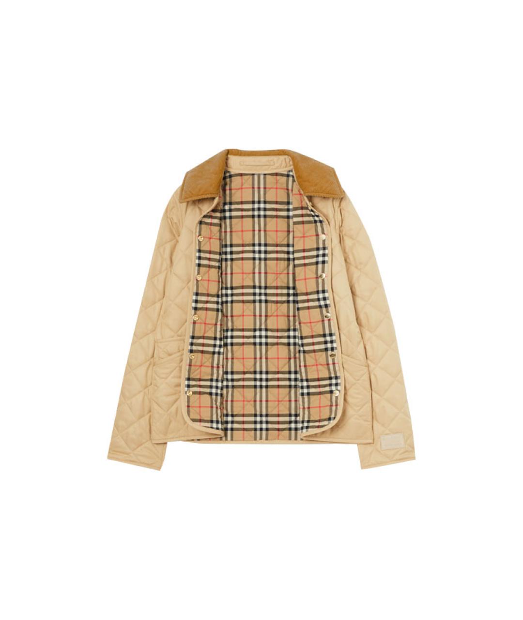 BURBERRY Бежевая куртка, фото 2