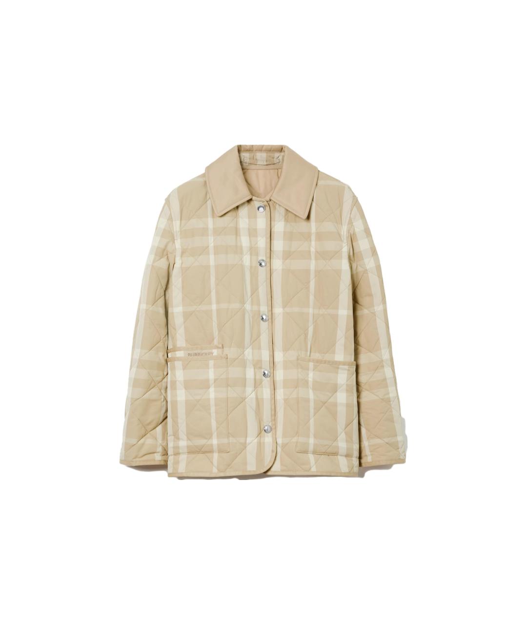 BURBERRY Бежевая куртка, фото 1