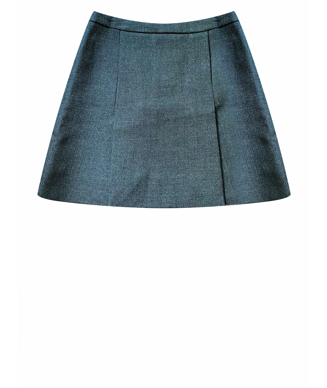 LOUIS VUITTON PRE-OWNED Серая шерстяная юбка мини, фото 1