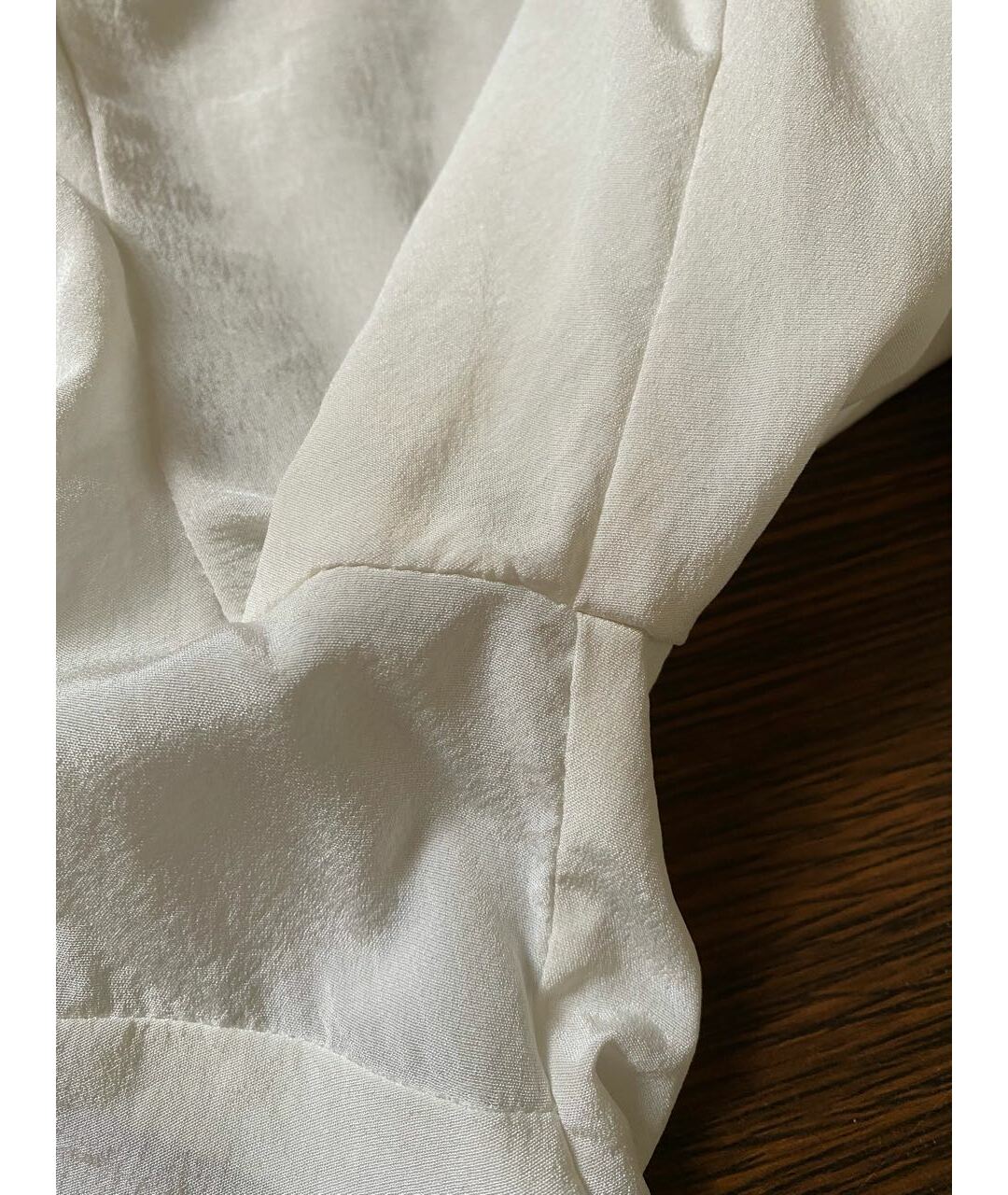 MICHAEL KORS Белая шелковая рубашка, фото 4