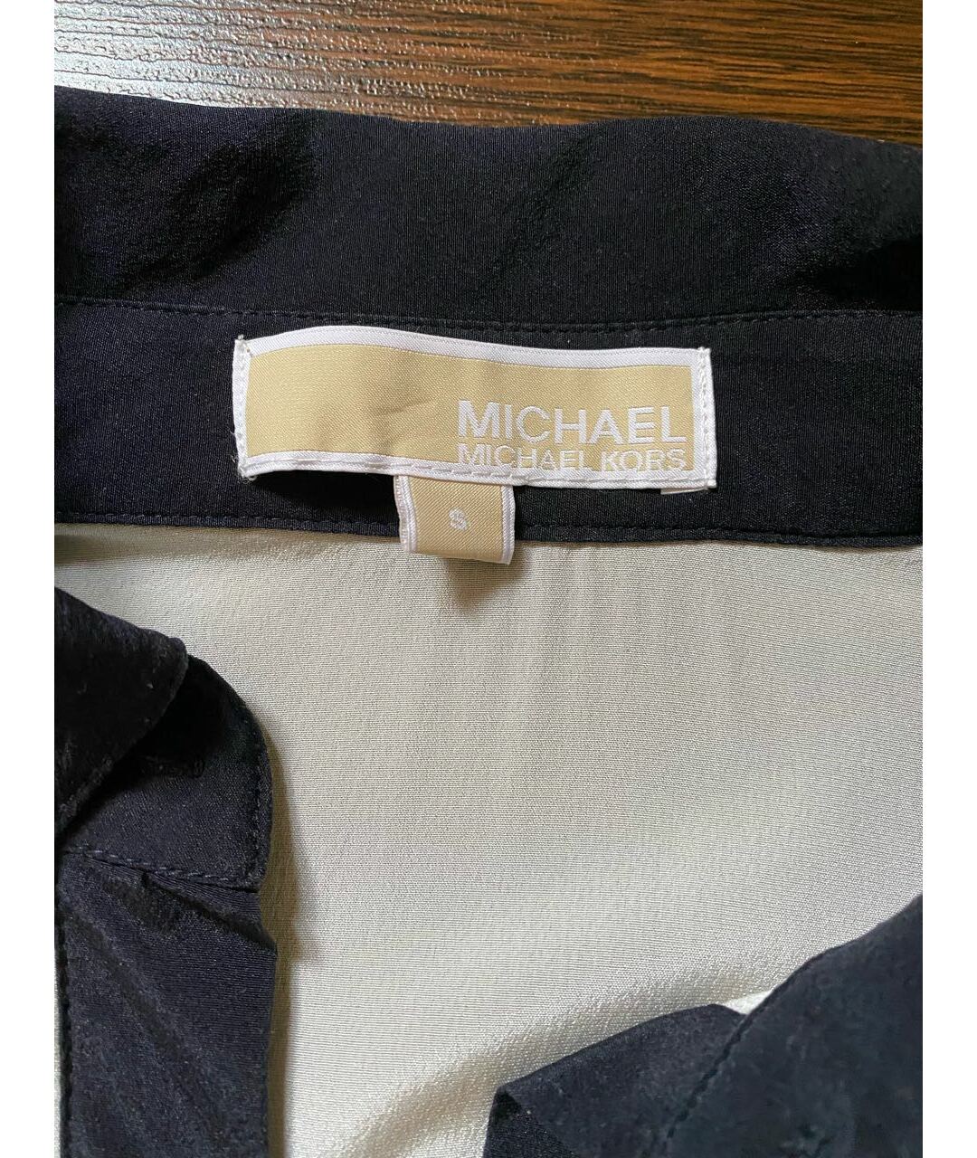 MICHAEL KORS Белая шелковая рубашка, фото 3